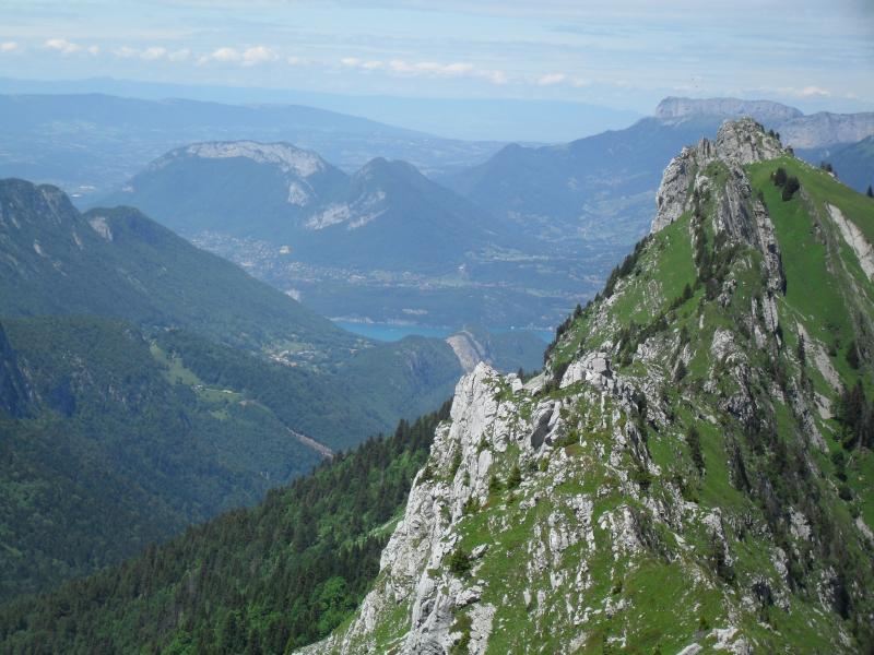 Lac d'Annecy depuis la dent des Portes