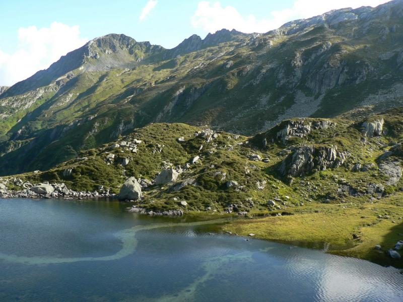Lac du Branlay et Rocher Noire