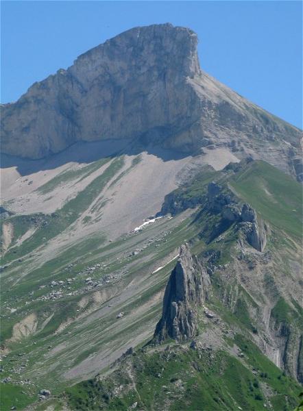 Lames de Clausis et rocher rond