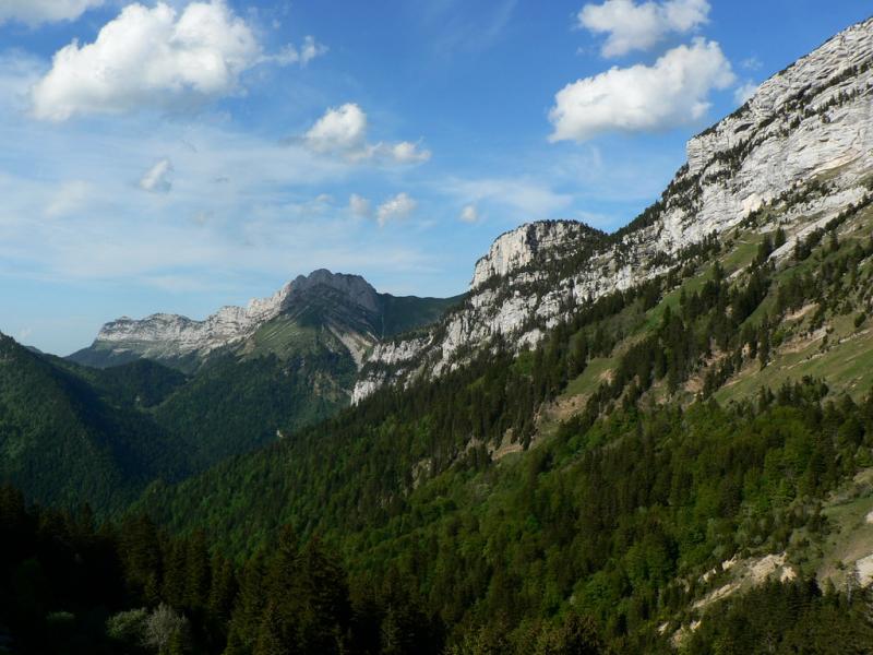 Lances de Malissard depuis le Col des Ayes