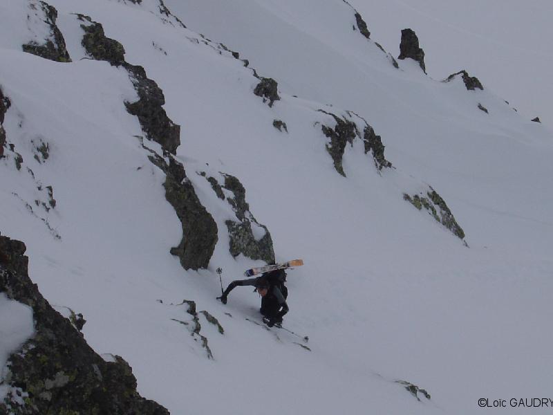Laurent dans la remontée