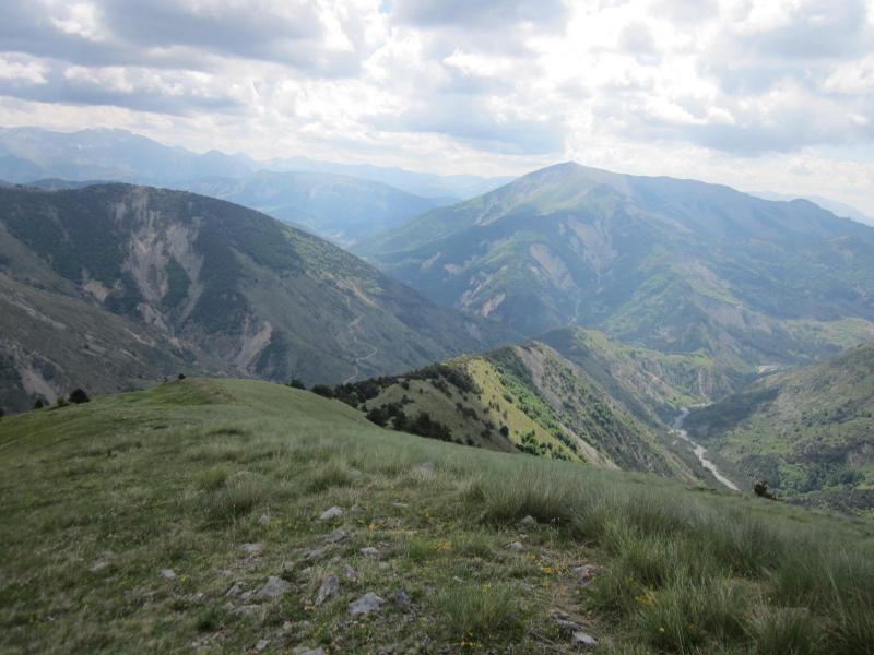 Le Blayeul derrière la crête de montée