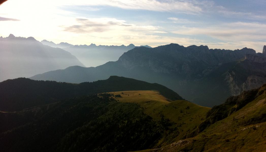 Le COl des Faïsses, endormi.