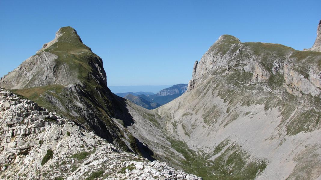Le Haut Bouffet, Le Col et Serre Long.