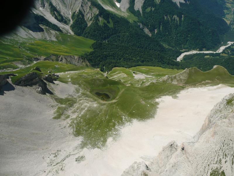 Le Lac du Lauzon vue de dessus
