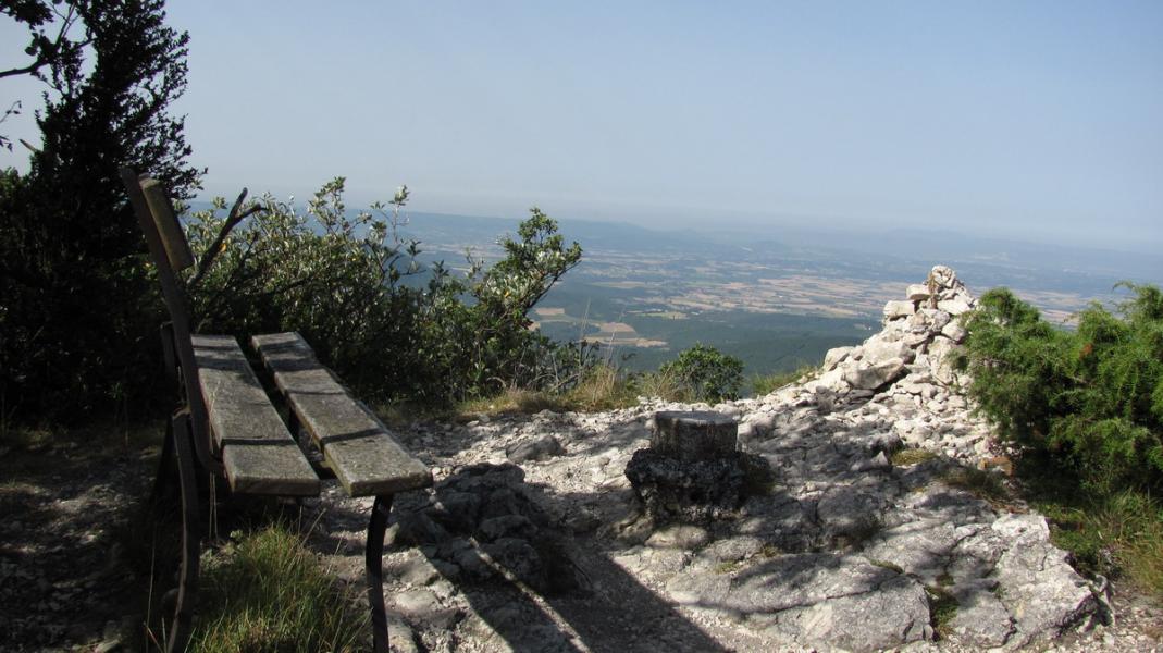 Le banc de Roche Colombe