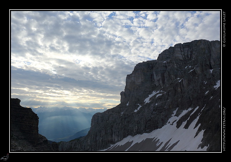 Le ciel se charge sur l'Obiou
