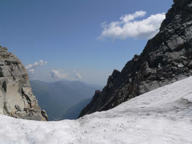 Le col San Stéfano 3238m