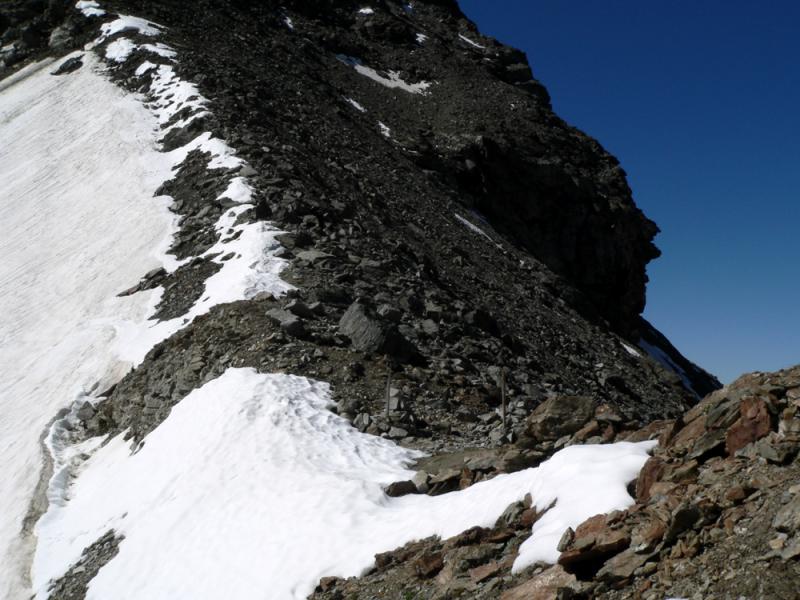 Le col de la Sassière 2841m