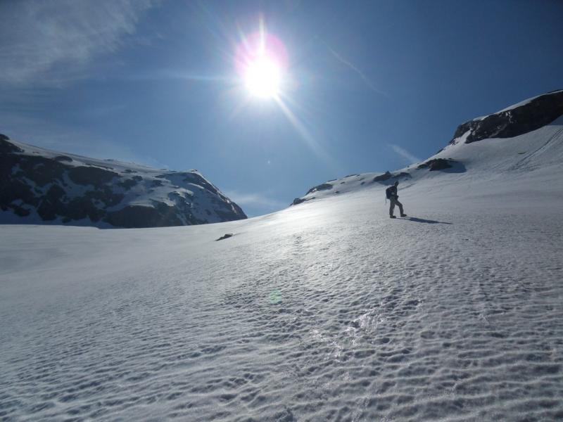 Le col est en vue