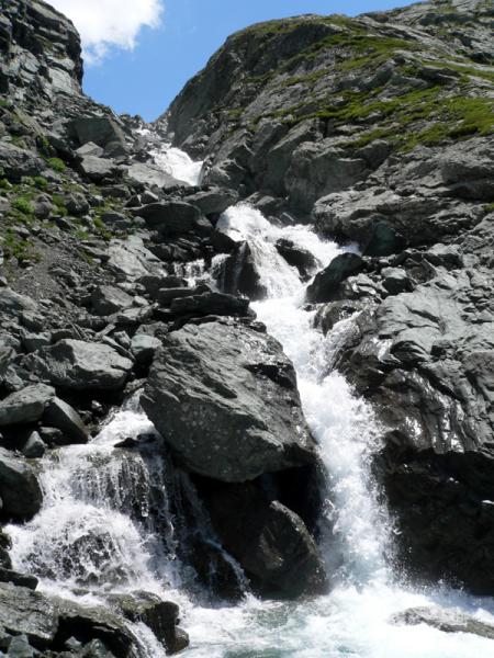 Le début du ruisseau d'Arnès