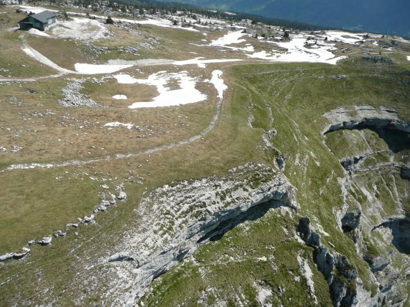 Le haut des pistes