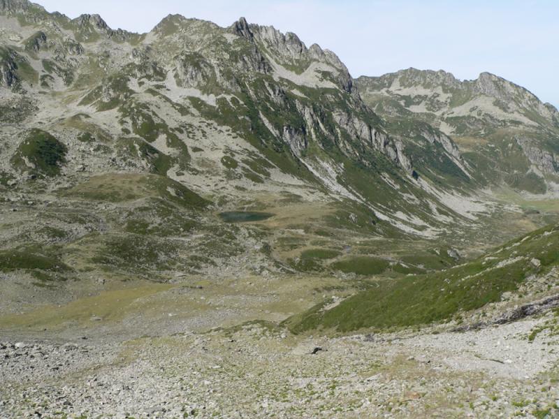 Le lac Morétan inférieur