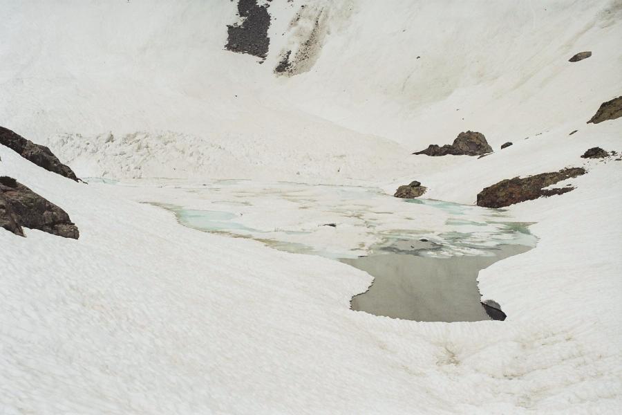 Le lac au seuil du printemps