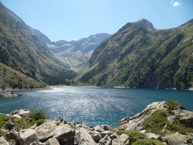 Le lac côté arrivée