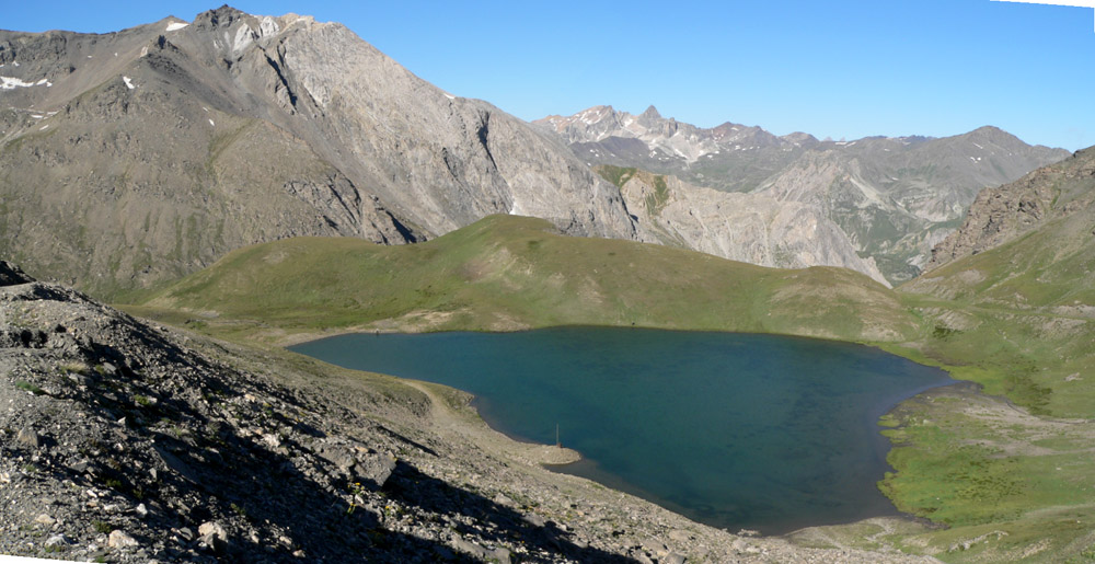 Le lac de Punta Bagna