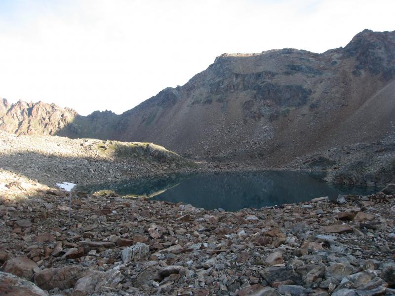 Le lac gelé