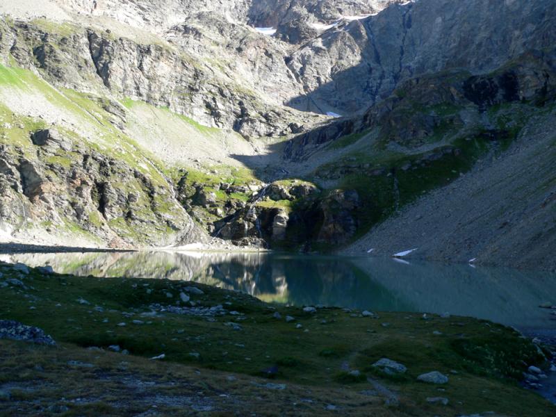 Le lago di San Grato 2462m