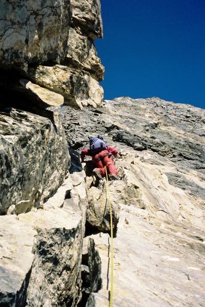 Le passage de la dalle fissurÃ©e