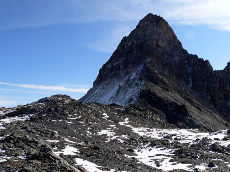 Le passage du pic du Thabor 2952