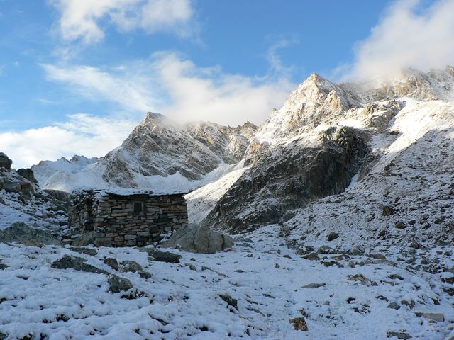 Le refuge bivouac du Marinet