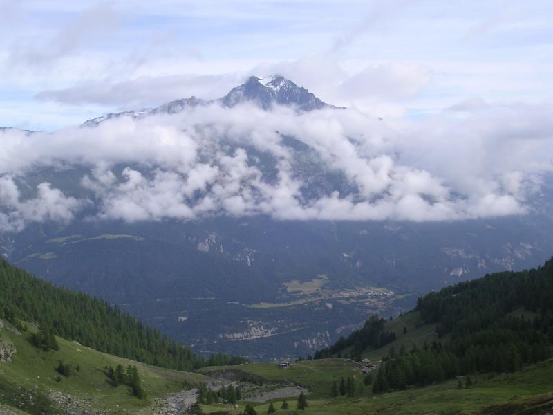 La vue sur la Dent Parrachée