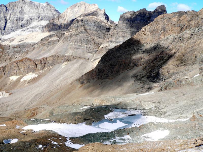 Le reliquat du glacier