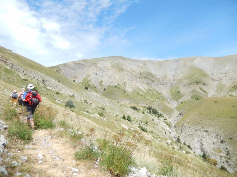 Le sentier de ronde de Chaudun