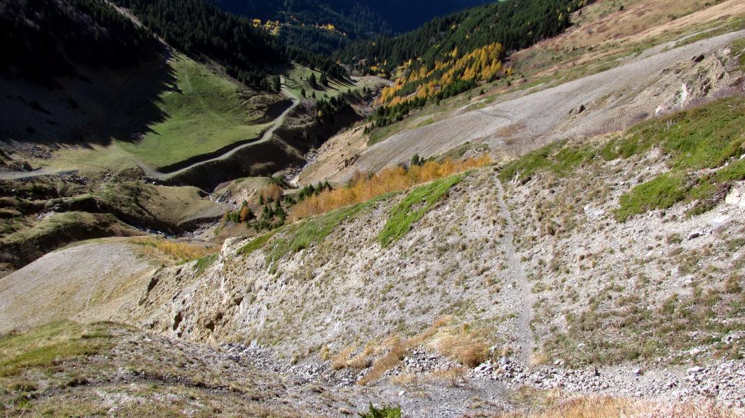Le sentier du Diable dans le rétro.