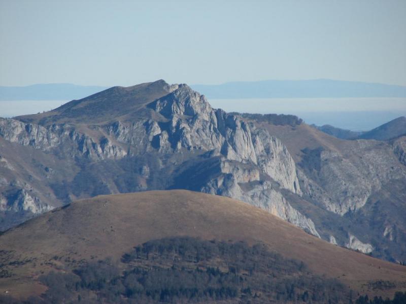Le ïc du Gar depuis le Mont Né
