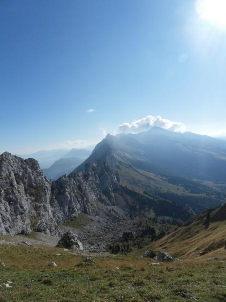 Les arêtes versant Ouest