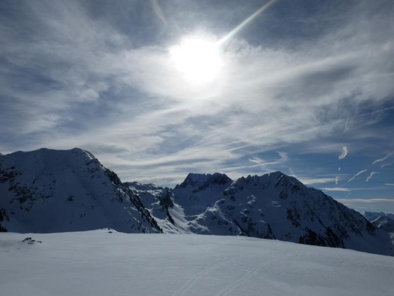 Les belles pentes nord de Belledonne