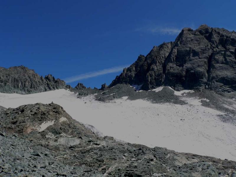 Les dents du Colerin et le col de la Bessanèse