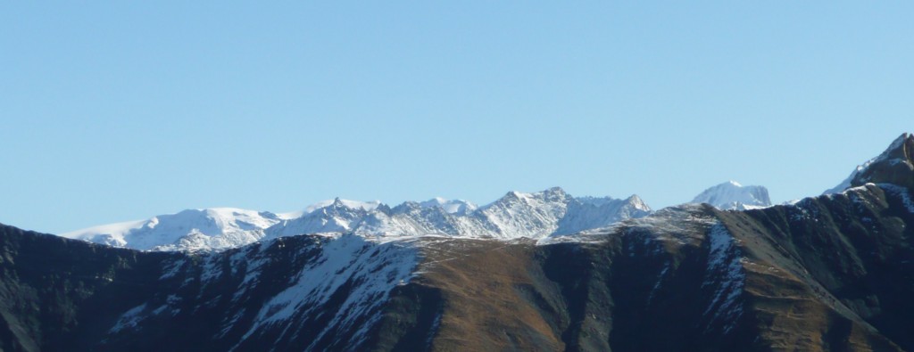 Les glaciers de la Vanoise se cachent