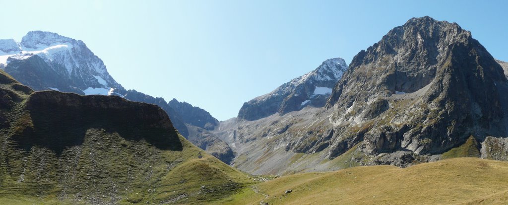 Les pics autour du Lac