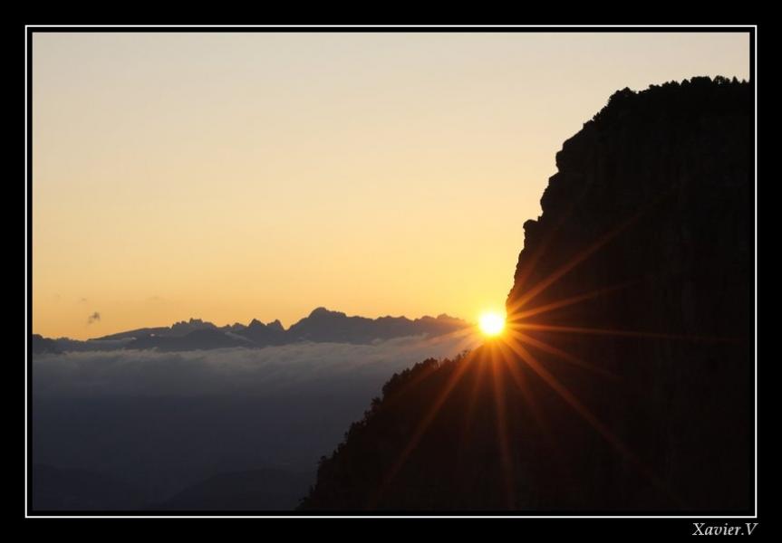 Levé de soleil limite