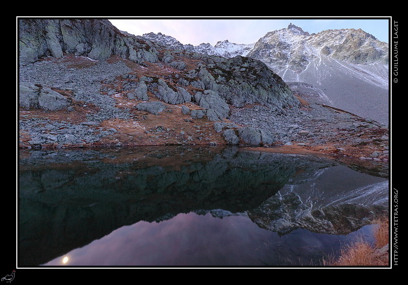 Lever de lune sur le lac Noir des Férices