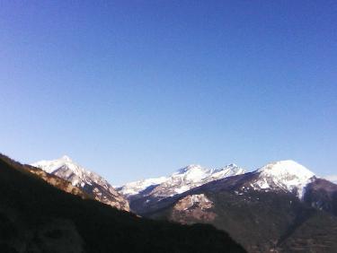 l&apos;autre versant Durance : pic du Clocher....Jusq Mont Orel