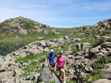 Montée au Lac de Crop