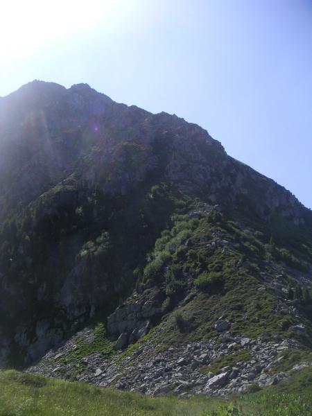 l'arête NO