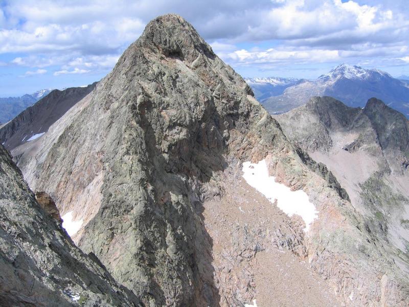 l'arête Sud de la pointe de Malhaubert