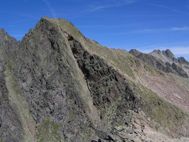 l'arête Sud du pic de l'Agnelin