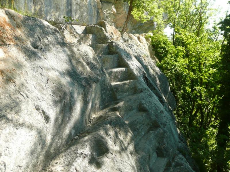 l'escalier de l'ermitage
