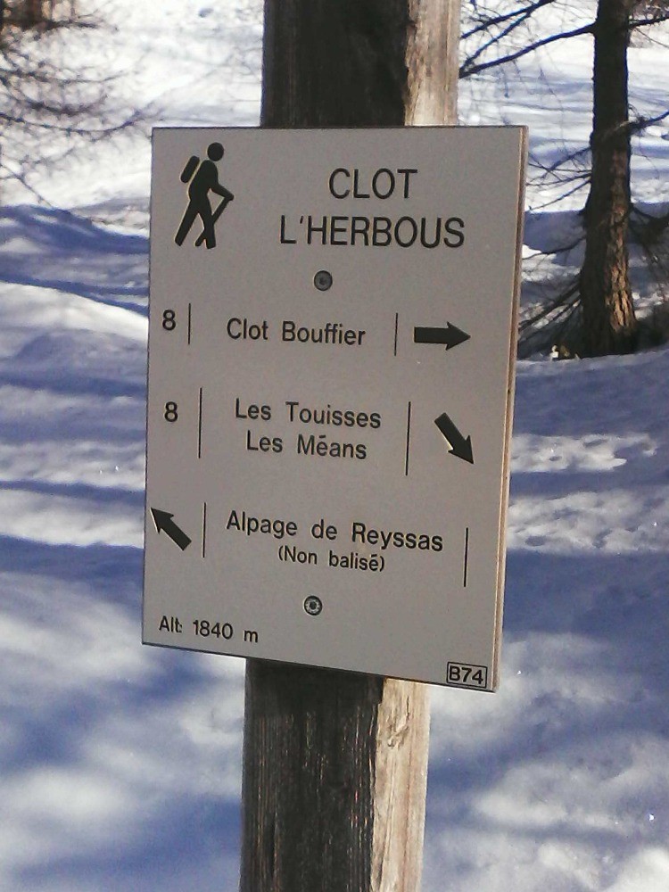 la bifurcation de clot L' "Herbous "