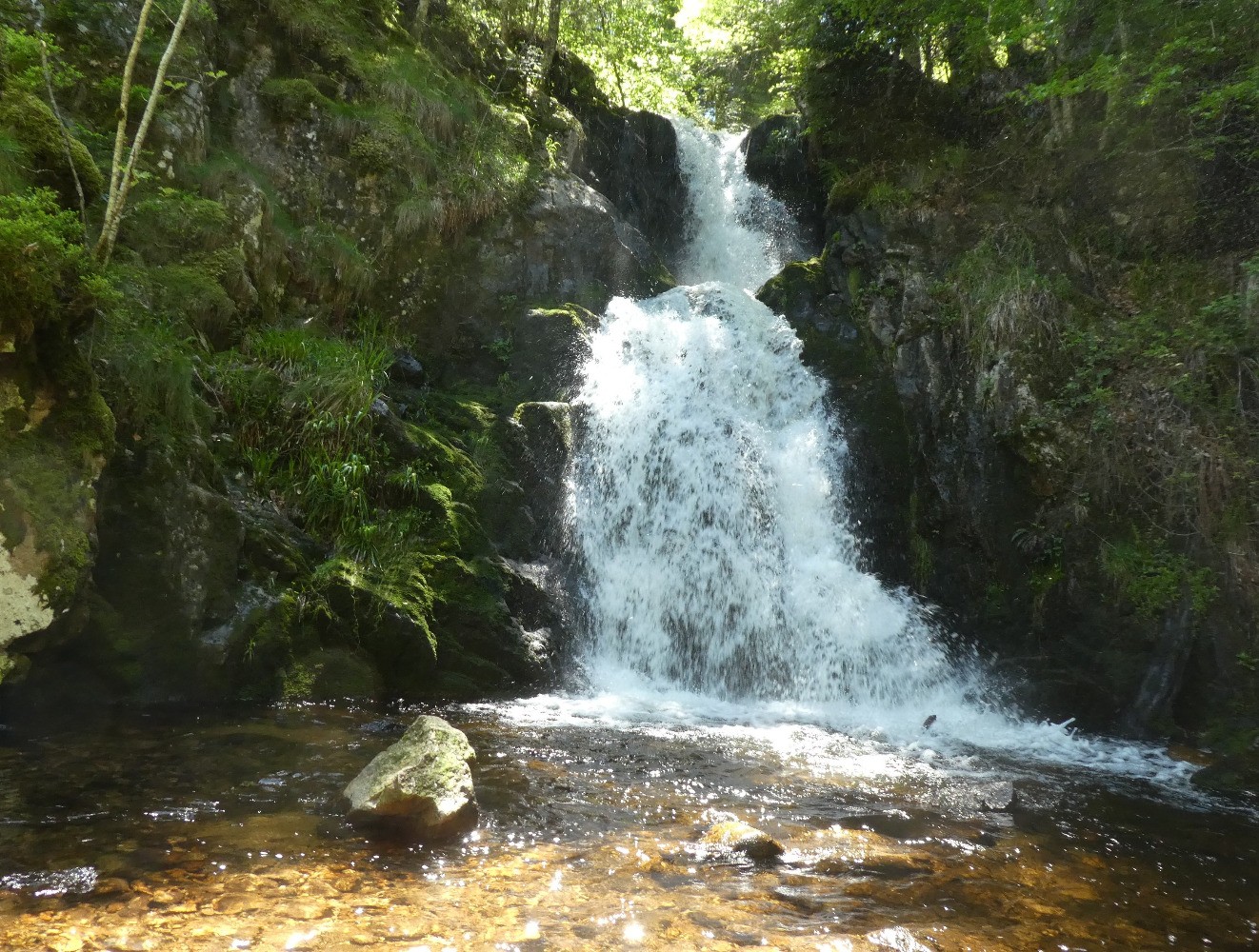 La cascade de Chorsin