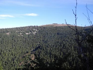La Chaux de Toureyre depuis le rocher des Cassons