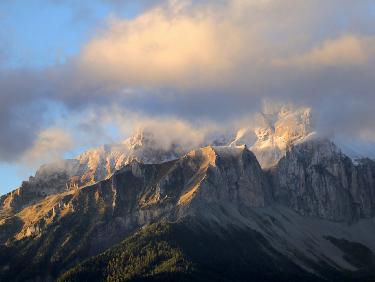 L&apos;Obiou depuis la route