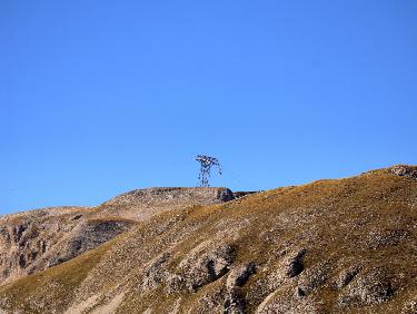 Gros travaux en cours sur le plateau du Pic de Bure