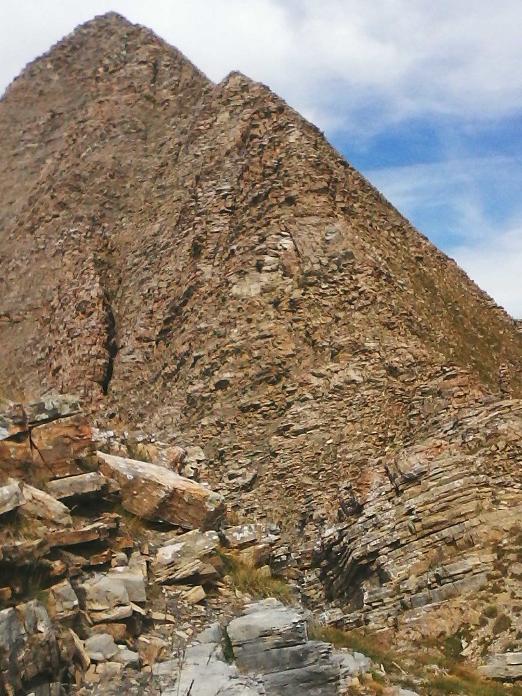 La crÃªte de montÃ©e- 1Ã¨re antÃ©cime en haut