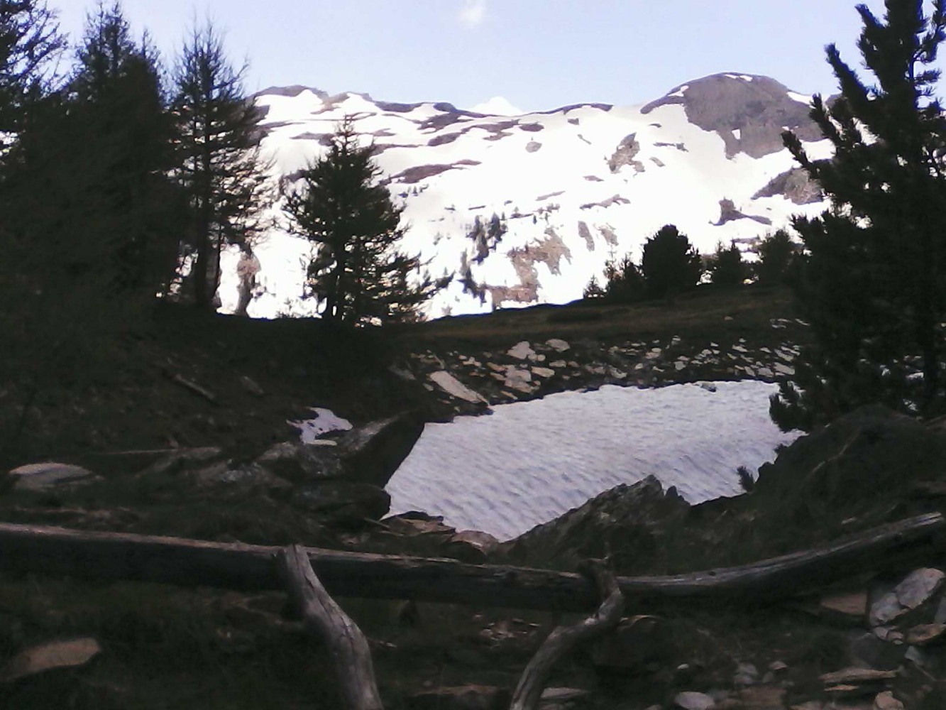 La crÃªte , du Mont Orel vers le Pic st AndrÃ©